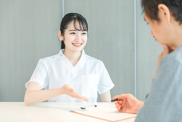 初診に来られた方の流れ1